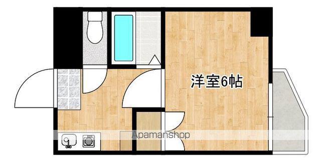 VISTA(1K/3階)の間取り写真