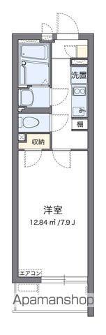クレイノU&SⅣ(1K/3階)の間取り写真