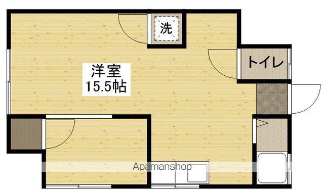 ALL AGES APARTMENT(ワンルーム/1階)の間取り写真