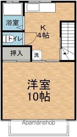 稼ぐ家姫8号(1K/2階)の間取り写真