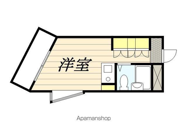 幕張マンション(ワンルーム/4階)の間取り写真