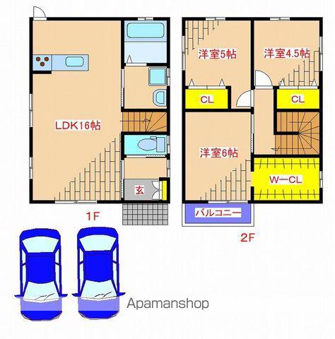 日豊本線 錦江駅 徒歩13分 2階建 築11年(3LDK)の間取り写真