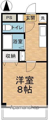 オークビレッジ(1K/2階)の間取り写真