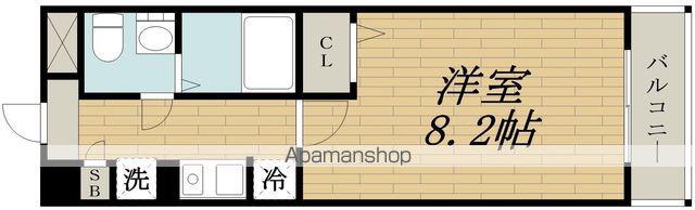 アーデン新大阪(1K/5階)の間取り写真