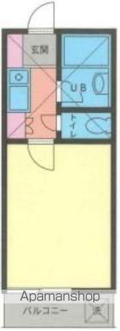 シエスタ オーチュー(1K/2階)の間取り写真