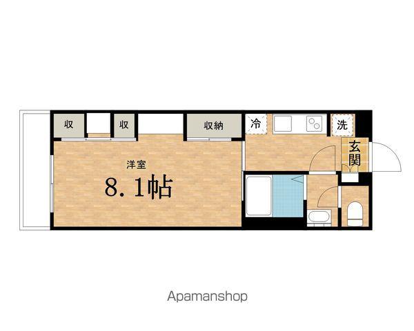 リブリ・ルミエール日野(1K/3階)の間取り写真