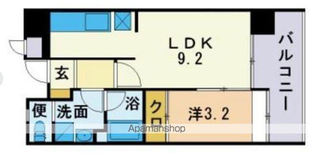 SIGMA CORPORATION 博多(1K/5階)の間取り写真