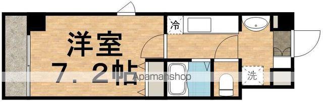 マンション星美(1K/6階)の間取り写真