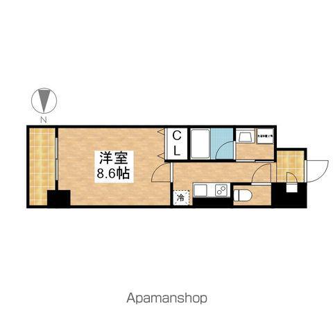 セイワパレス吹上公園(1K/1階)の間取り写真