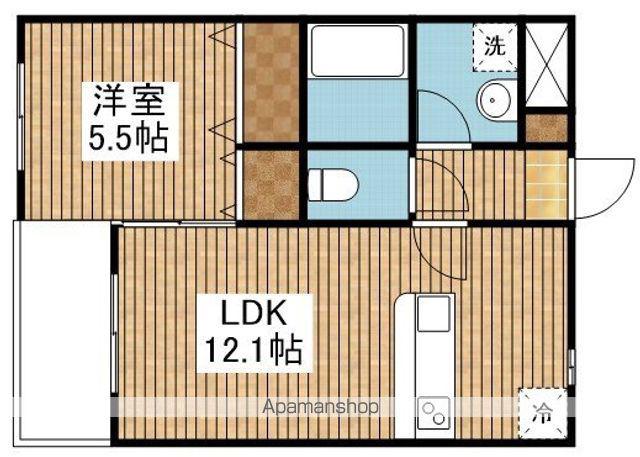 グランフィル紫竹山(1LDK/3階)の間取り写真
