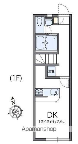 レオパレスSOCIA(2DK/1階)の間取り写真