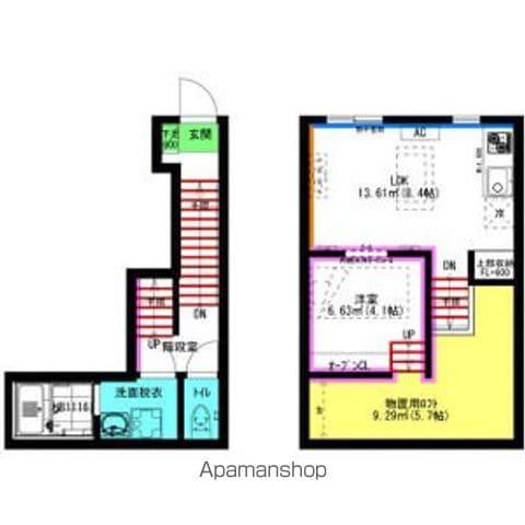 RADIANCE大府Ⅱ(1LDK/2階)の間取り写真