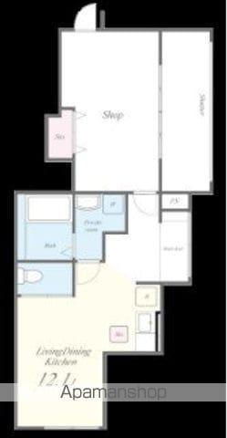 エリンコート矢切(ワンルーム/1階)の間取り写真