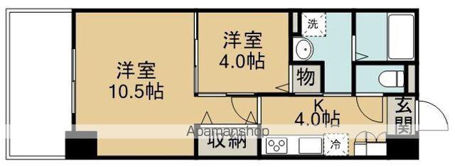 SONNE BLD Ⅷ(2K/2階)の間取り写真