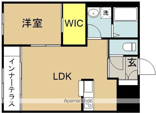 エル・セラーン・プリマⅢ(1LDK/2階)の間取り写真