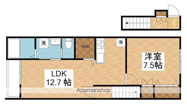 ノースティアラ(1LDK/3階)の間取り写真