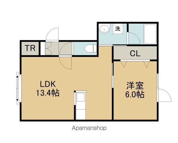ヴィーナスヴィレッジⅣ(1LDK/1階)の間取り写真