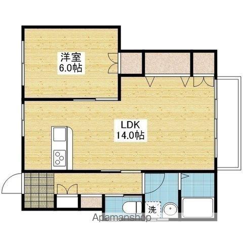 LA CASA TAIKEN Ⅸ(1LDK/1階)の間取り写真