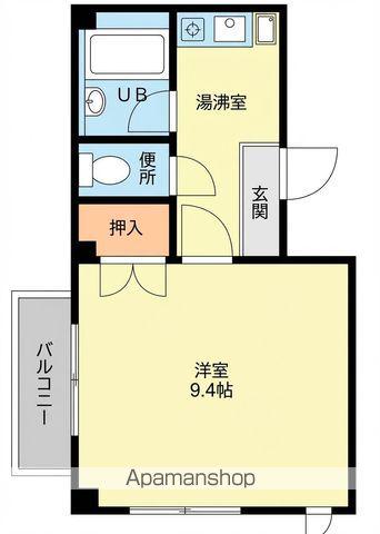 佃コーポ2(1K/2階)の間取り写真