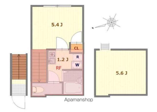 IPOME DE TACHIKAWA(1K/2階)の間取り写真