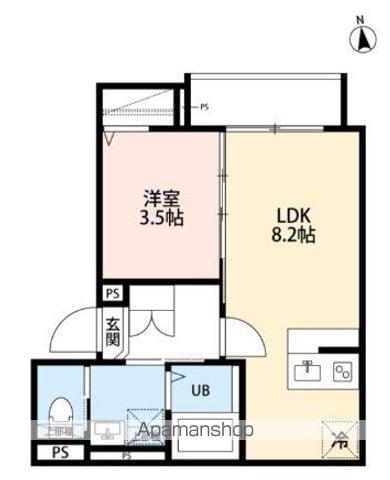 ROBOT HOME 八広Ⅱ(1LDK/1階)の間取り写真