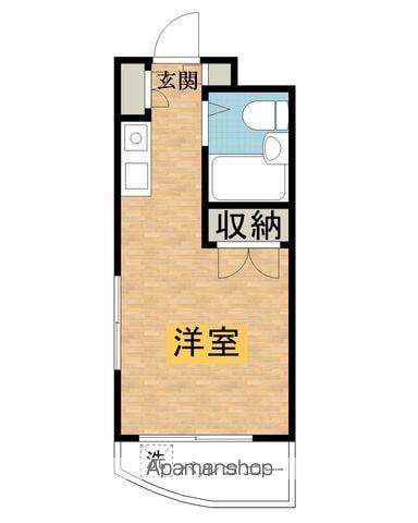 アートイン八王子 1階階 間取り