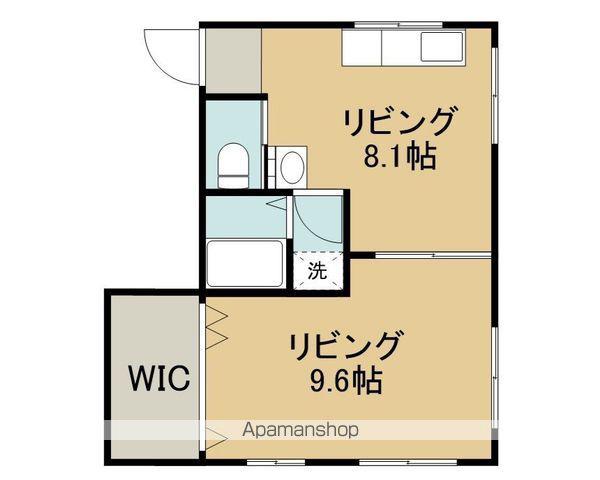 町田マンション(1LDK/3階)の間取り写真