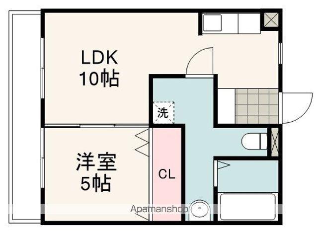 GRAND MAISON 葵(1LDK/3階)の間取り写真