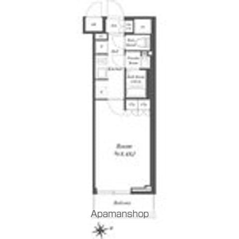 ブランシエスタ荻窪(1K/1階)の間取り写真