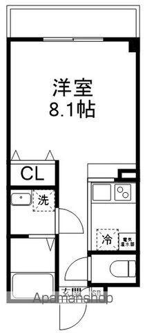 ダイワティアラ八千代緑が丘11(ワンルーム/2階)の間取り写真