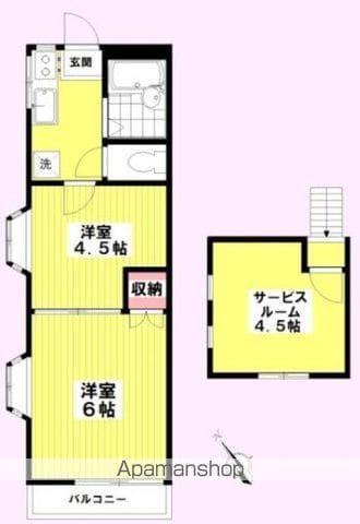 ジェネックスコート 2階階 間取り