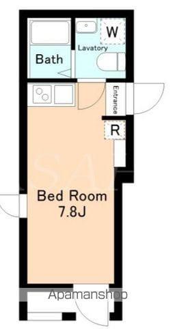 KITAKOIWA-RESIDENCE(ワンルーム/2階)の間取り写真