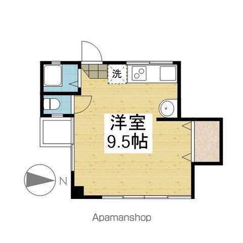 レイス三番町(ワンルーム/6階)の間取り写真