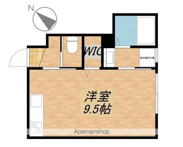 カーサカルマ(ワンルーム/1階)の間取り写真