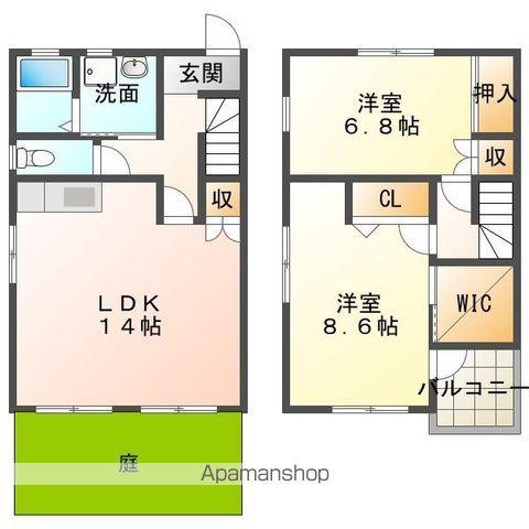 アロッジオ(2LDK)の間取り写真