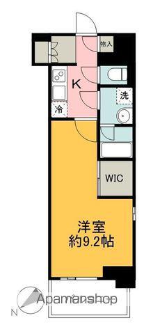 アルティジャーノディーズ狭山(1K/2階)の間取り写真