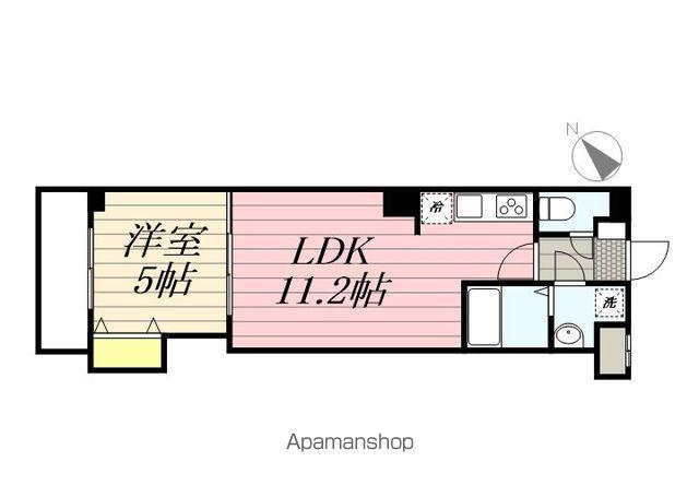 ALBION新検見川(1LDK/3階)の間取り写真