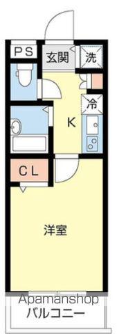 スカイコート文京大塚(1K/3階)の間取り写真