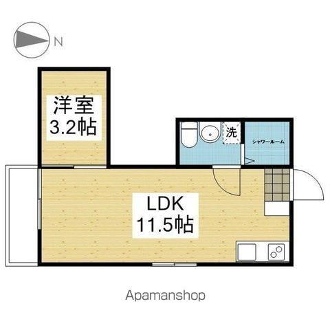 LA CASA タイケンⅦ(1LDK/4階)の間取り写真