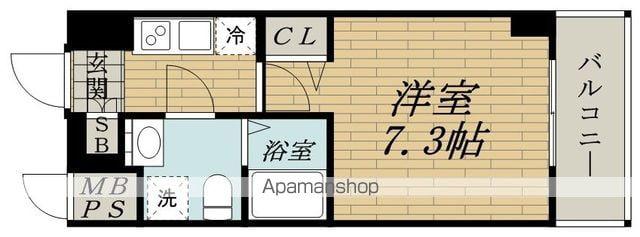 エグゼ新大阪南(1K/7階)の間取り写真