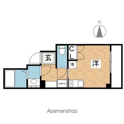 ガストハウス今池(ワンルーム/3階)の間取り写真