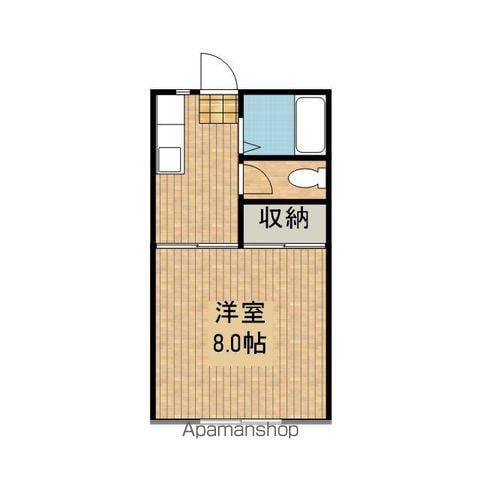 ルミネ加賀野(1K/2階)の間取り写真