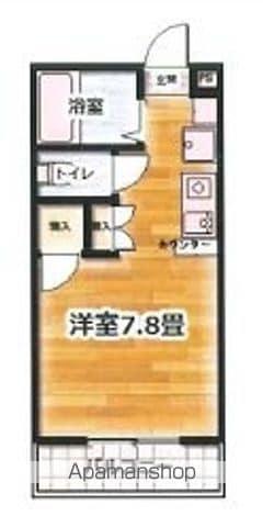 カレッジハウスNEXT21-Ⅰ(1K/1階)の間取り写真