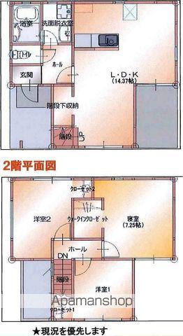 日豊本線 宮崎神宮駅 徒歩20分 2階建 築11年(3LDK)の間取り写真