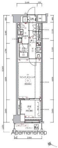 ベルシード板橋本町プレミアⅡ(1LDK/2階)の間取り写真