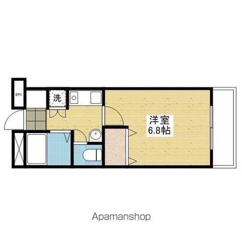 アルト紅葉町 B棟(1K/1階)の間取り写真