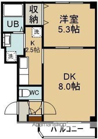 AVANT GARDEⅡ(1LDK/4階)の間取り写真