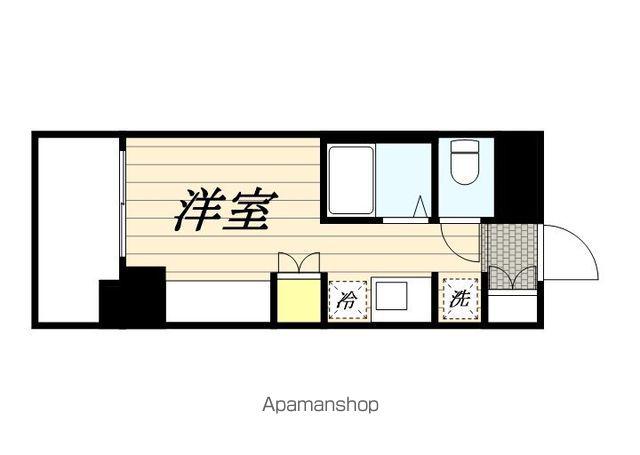 KDXレジデンス津田沼Ⅲ(ワンルーム/7階)の間取り写真