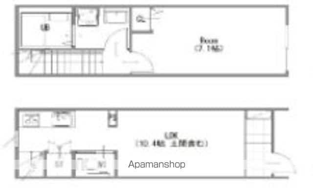 MOK-TERRCE DIMORA 練馬(1LDK/1階)の間取り写真