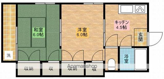 金子ハウス 1階階 間取り